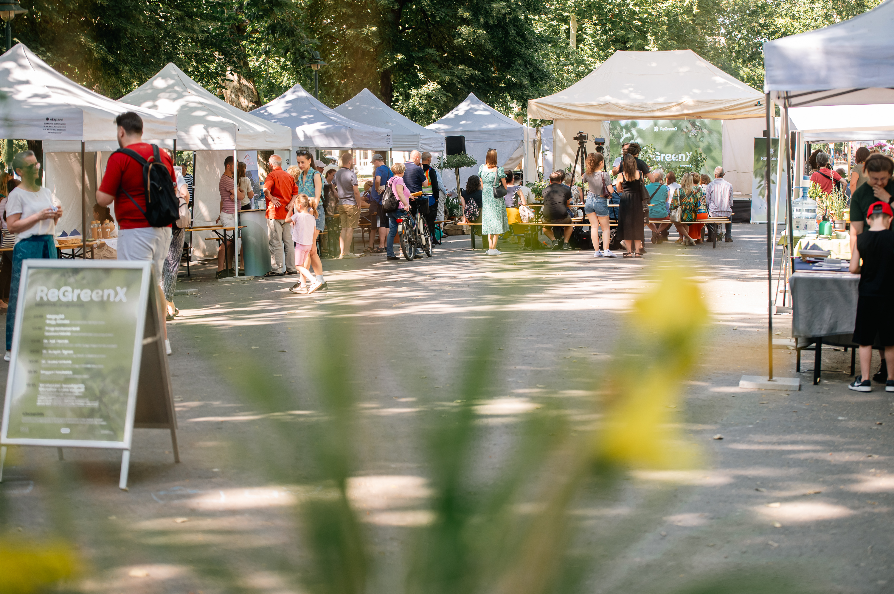 ReGreenX Festival in Szeged, at Széchenyi Square