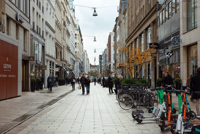 Hamburg’s walkable city centre