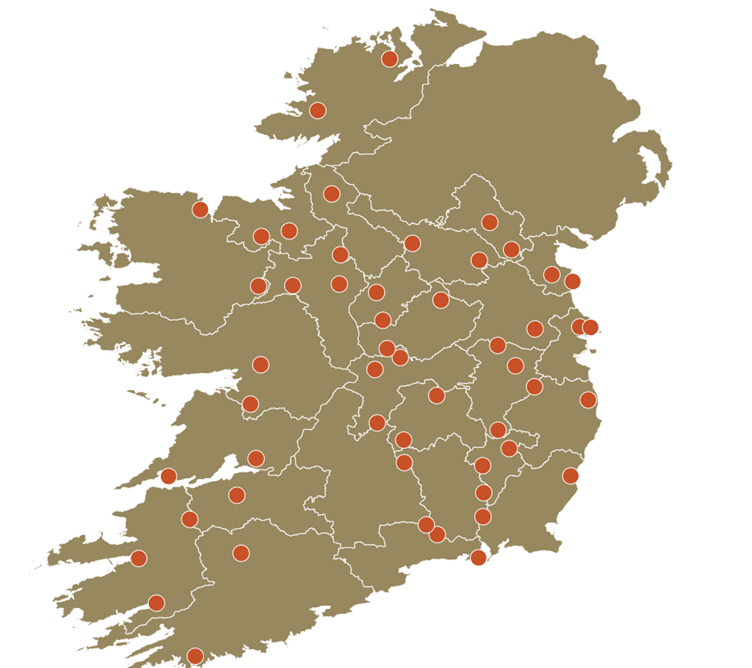 Town Centre First locations