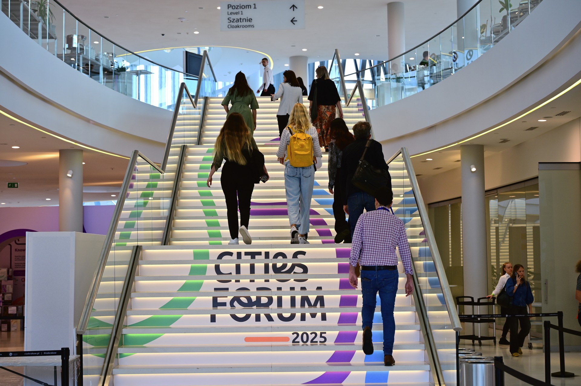 Entrance of the Cities Forum 
