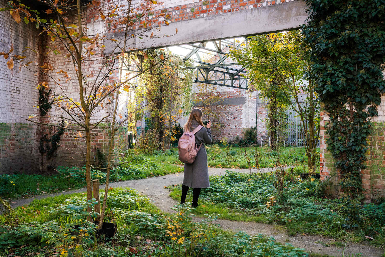 Rewild site visit fluvius blik