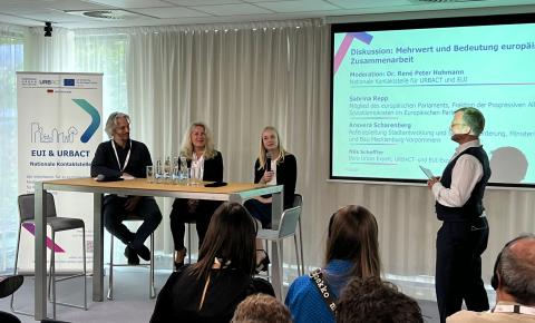 Panel mit Nils Schefler, Ansvera Scharenberg und Sabrina Repp