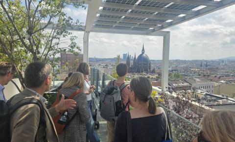 Besuch der Berliner Delegation in Wien. Das Copyright liegt bei Selina Gusenbauer von der Stadt Wien.