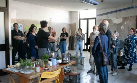 Visit to future S4T Biodiversity Kiosk Rovereto