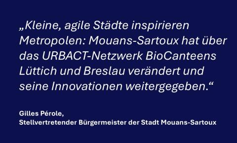 Testimonial Mouans-Sartoux