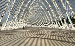 Olympic arch Chalandri