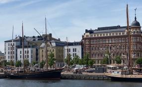 Kuva Helsingin pohjoisrannasta