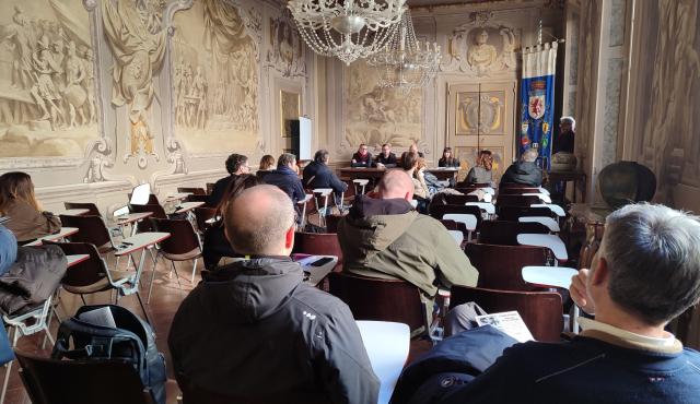 The meeting with Faenza's citizen