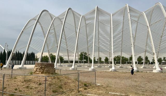 Olympic arch Chalandri