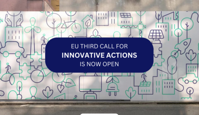  Innovative actions - Third Call is now open