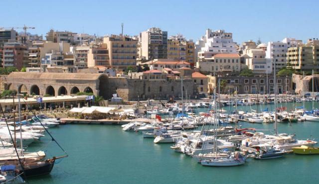 Heraklion port