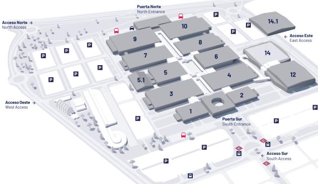 Plano Situación IFEMA