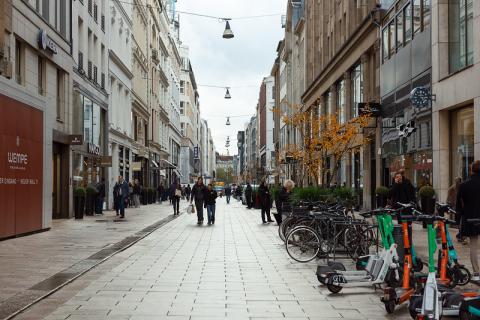 Hamburg’s walkable city centre
