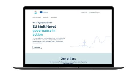 Website of Urban Agenda for the EU