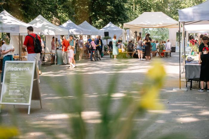 ReGreenX Festival in Szeged, at Széchenyi Square