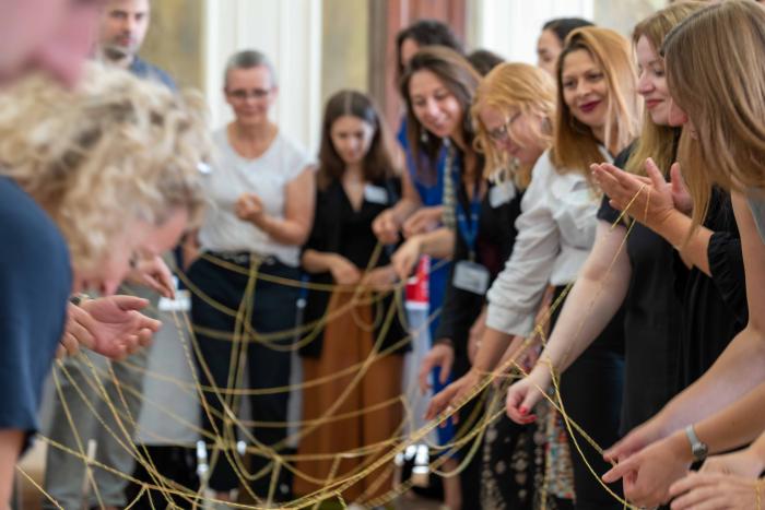 We started the meeting with an icebreaker game