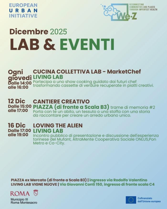 flyer of december events
