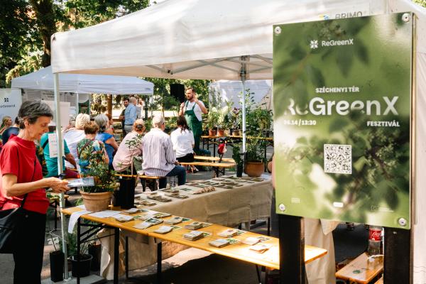 ReGreenX Festival in Szeged, at Széchenyi Square