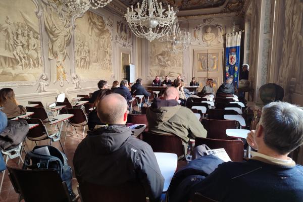The meeting with Faenza's citizen