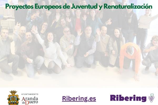 Celebrating Europe Day in the Aranda de Duero City Council!
