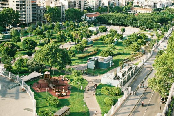 green public space