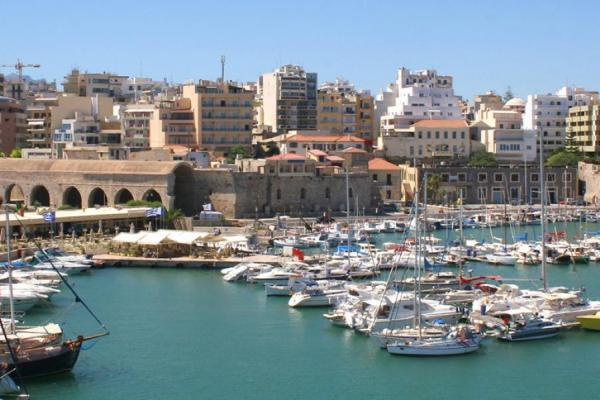 Heraklion port