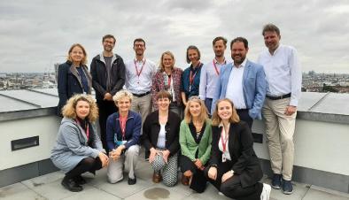 Gruppenbild beider Delegationen, aufgenommen in Berlin. Das Copyright liegt bei derSenStadt Berlin